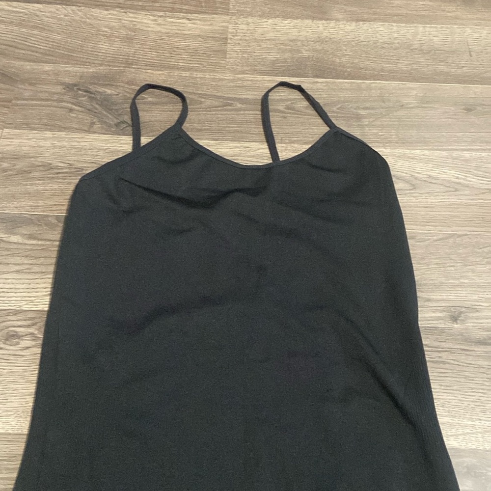 Black tank top